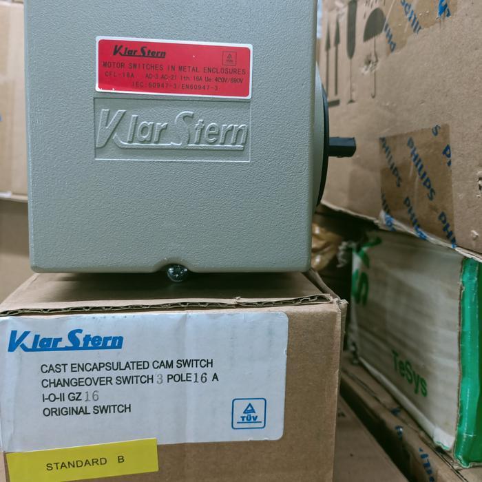 Cos /Ohm Saklar 3 pole 16A Klar Stern