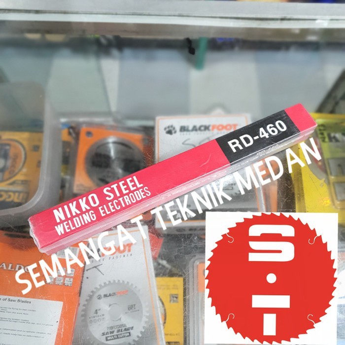RD-460 2mm KAWAT LAS LISTRIK WELDING ELECTRODES NIKKO 1kg 2,0 mm RD460