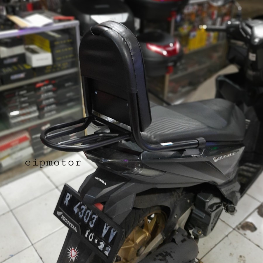 Sandaran Jok Motor Honda Vario 125 150 - Senderan Jok Belakang Motor Honda Vario 125 150