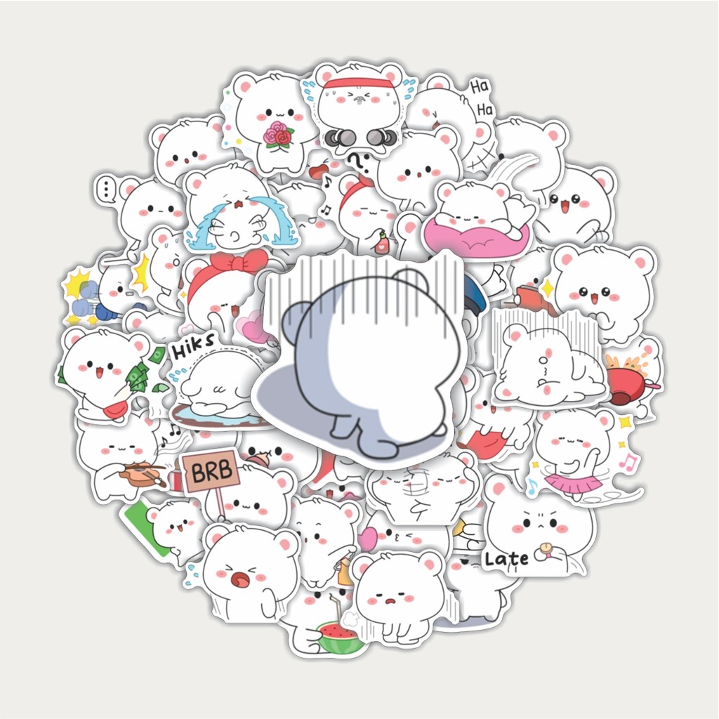 

Sticker Pack Stiker Cute Mincy | Sticker TUMBLR | Stiker LAPTOP KOPER HELM