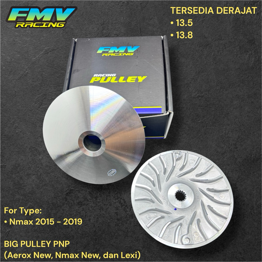 PULLEY RUMAH ROLLER CUSTOM NMAX OLD 2DP BIG PULLEY AEROX ALL NEW NMAX LEXY PULLEY CUSTOM FMV