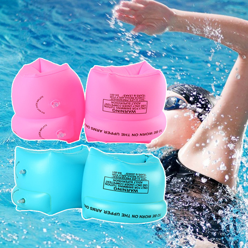 Pelampung Lengan Anak Dewasa Anti Bocor Ban Lengan Pelampung Tangan Arm Warna Cerah
