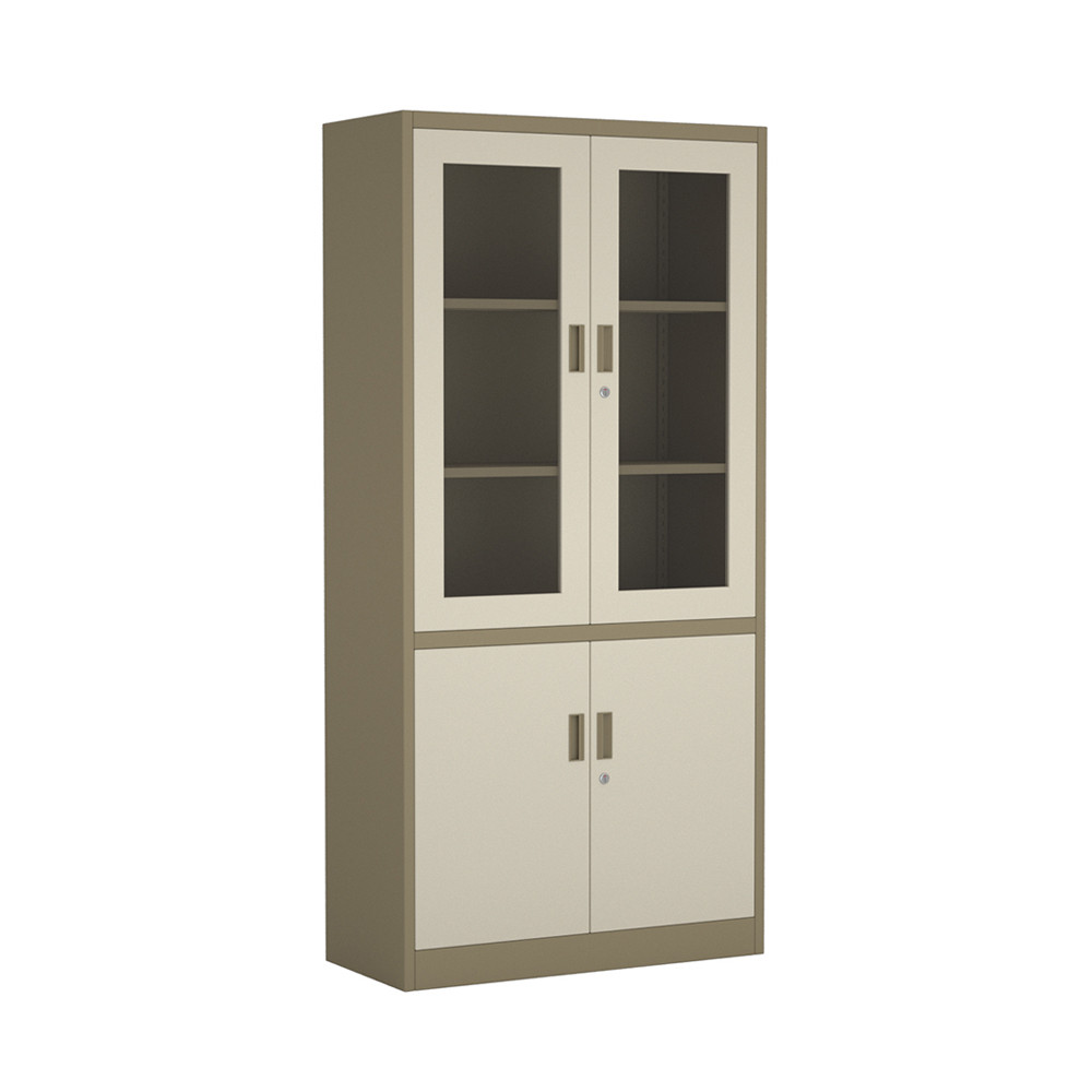 Informa Kiev Lemari Arsip Kantor Metal Dengan Pintu - Cokelat File Cabinet Lemari Besi Dokumen Arsip