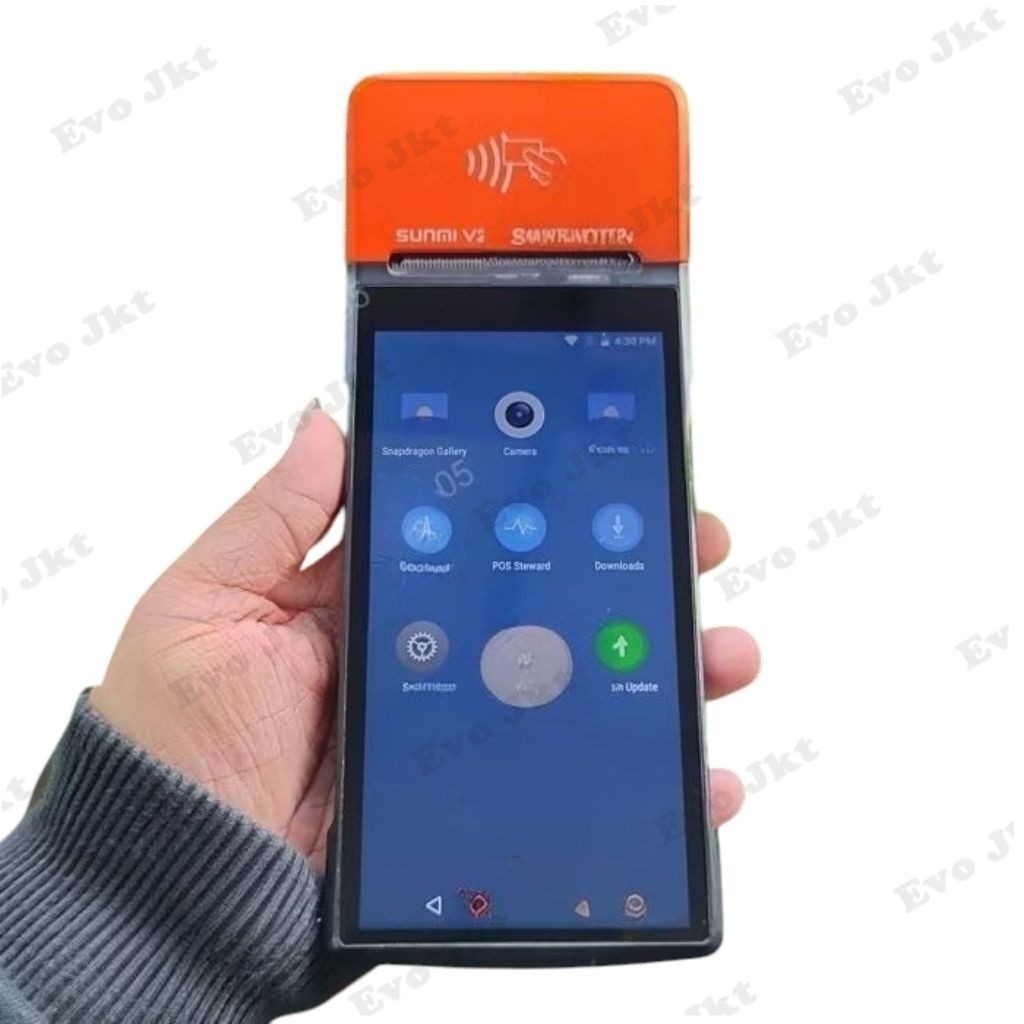 Mesin Kasir Android Portable SUNMI V2 Pro 2/16GB NFC Thermal Printer
