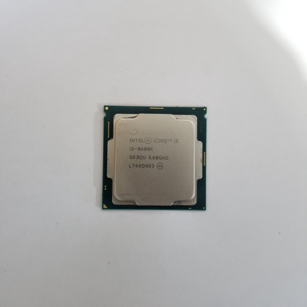 Intel Core i5 8600K i5-8600K i5 8600 K 6 Core 3.6GHz Turbo 4.3 GHz