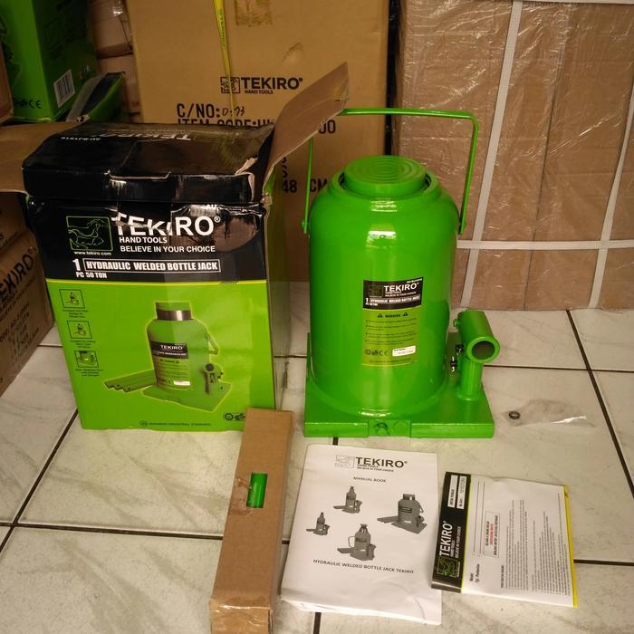 BrilianAuto TEKIRO - DONGKRAK BOTOL 50 TON - DONGKRAK MOBIL HYDRAULIC - ORIGINAL