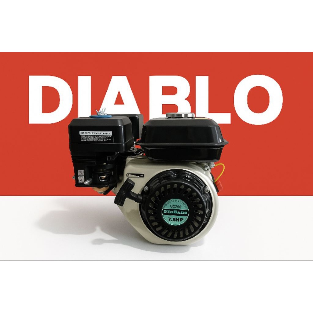 MESIN PENGGERAK DIABLO GX200/ENGINE GENERAL DIABLO GX200 TERBAIK