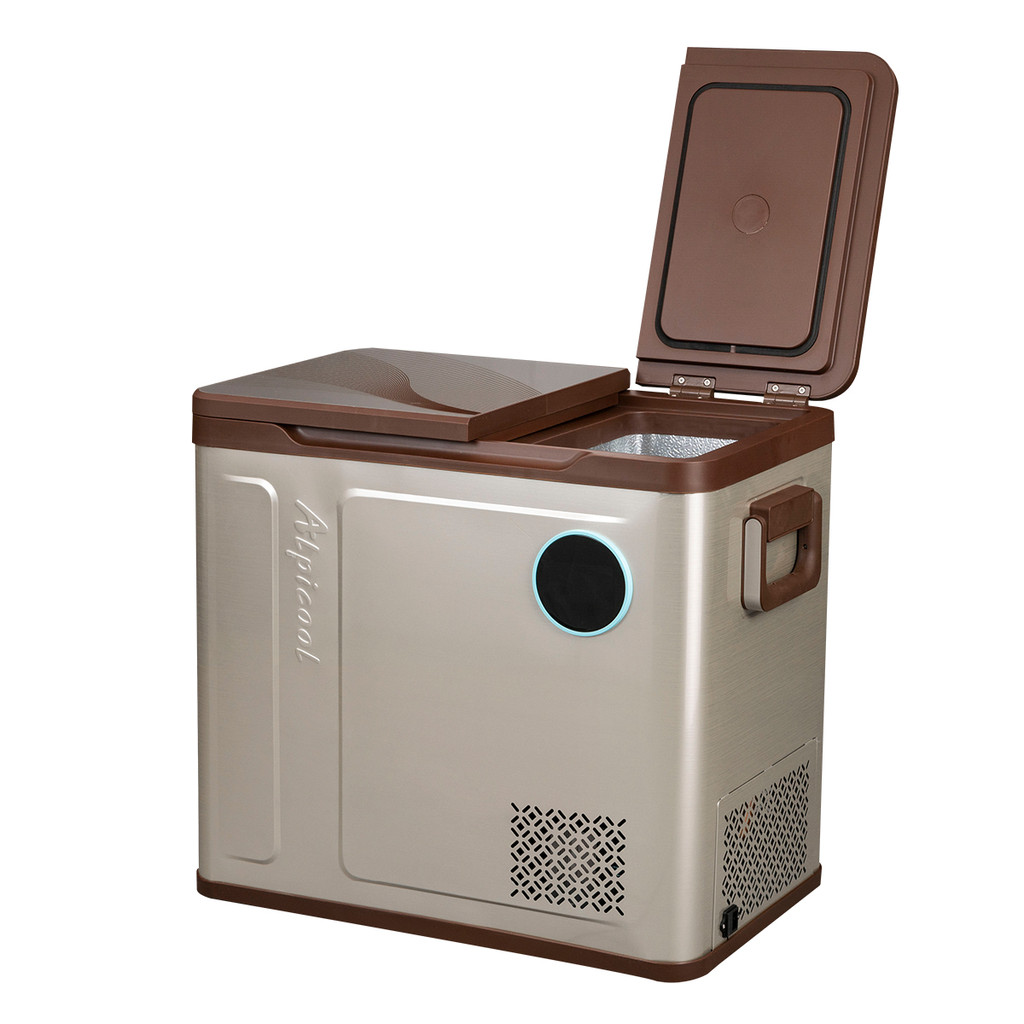 DC12/24V AC220V 38L/48L/58L Freezers Compressor portable Car fridge dual-zone electric cooler campin