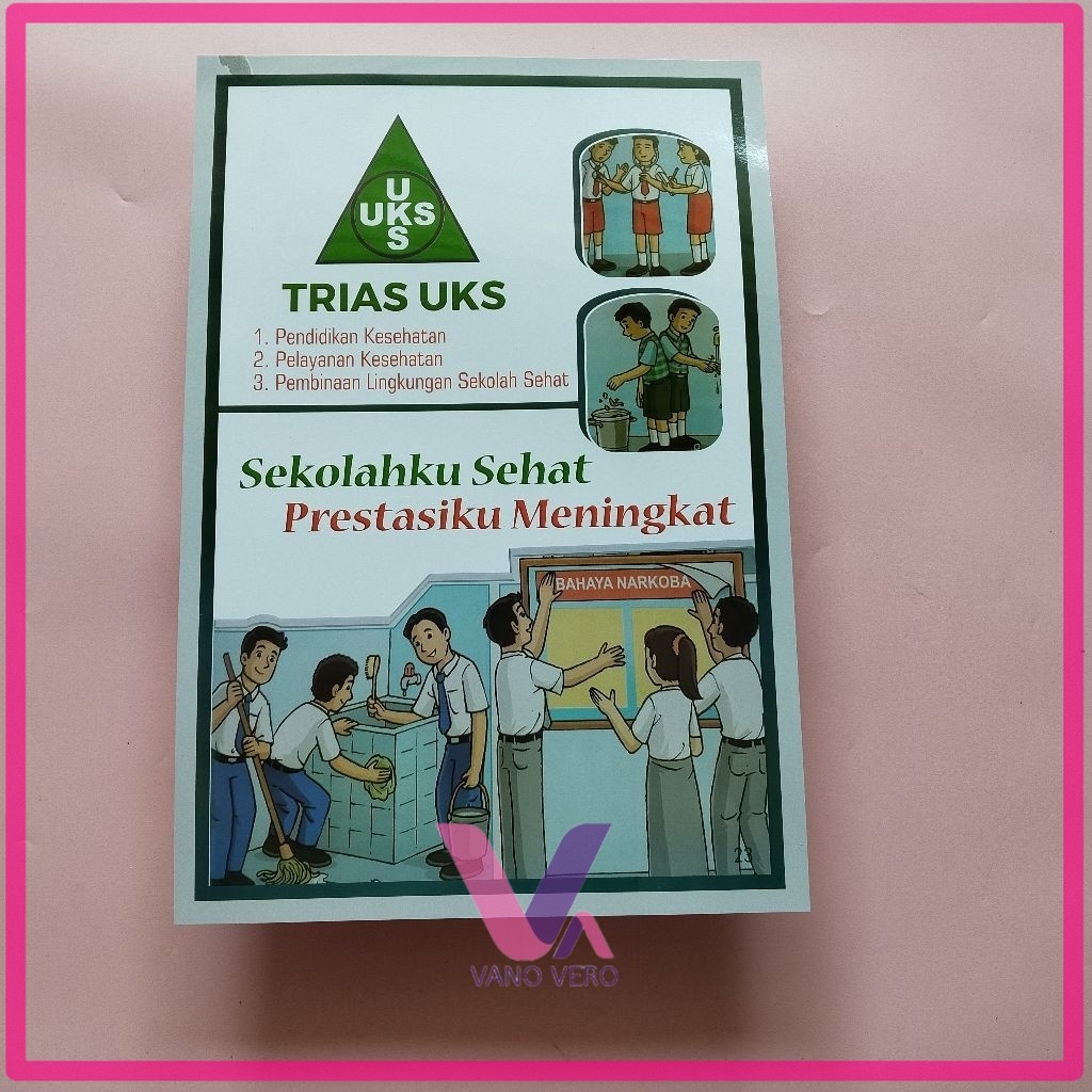 Poster Trias UKS -Usaha Kesehatan Sekolah -Poster Kesehatan - Poster Sekolah