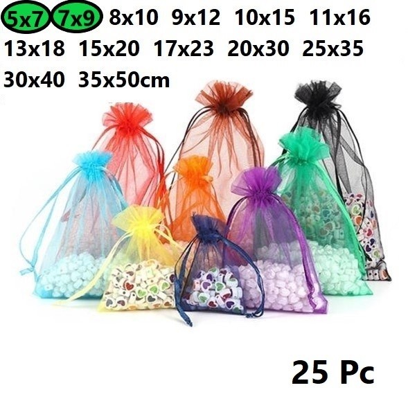 Kantong Tile/ Tas Jaring Serut/ Kantong Serut Multifungsi Harga/25Pcs