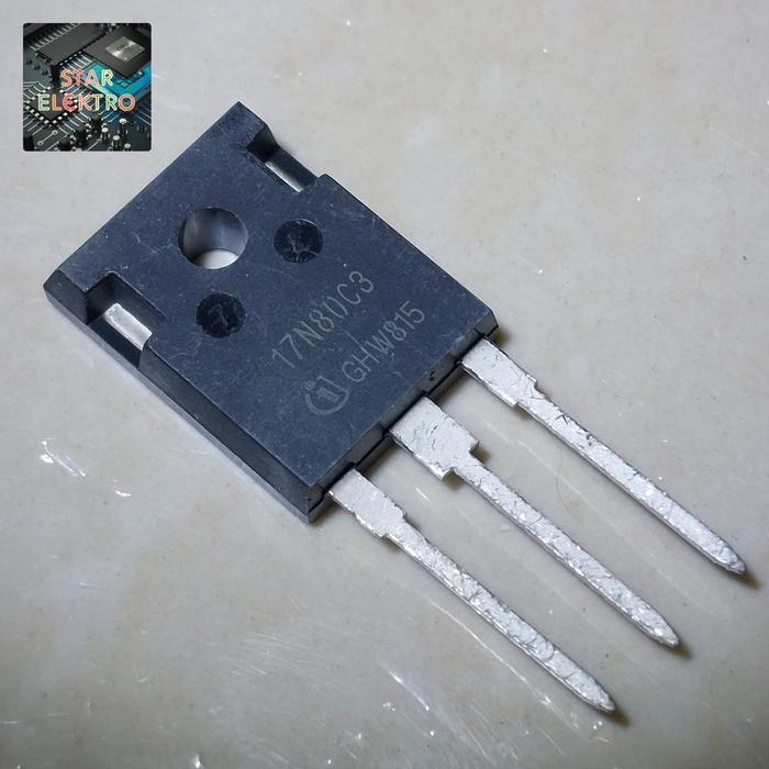 17N80C3 To-247 SPW17N80C3 Infineon Mosfet 17A 800V N-Channel 17N80 FET TERBAIK...