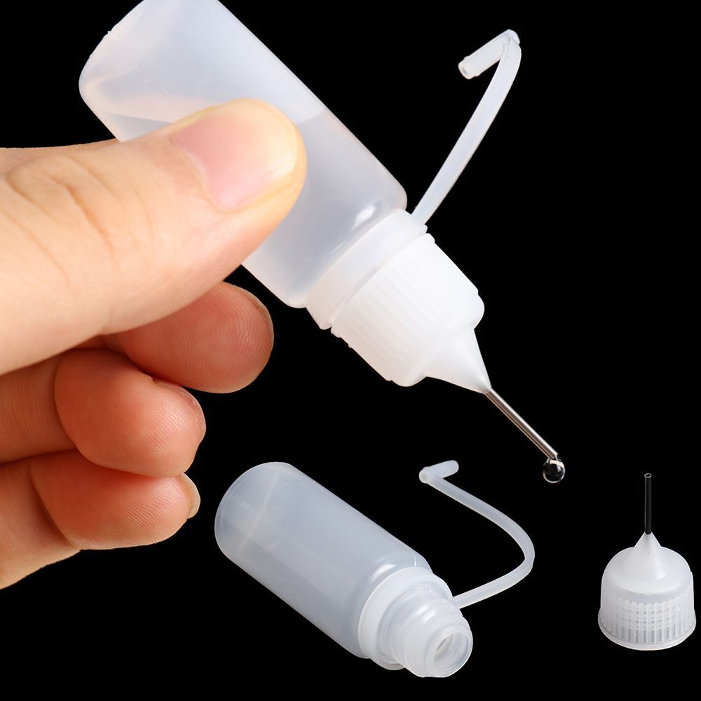 5/10Pcs 10ml Glue Applicator Bottle for Paper Quilling DIY Scrapbooking Paper Craft Tool Reuse Plast
