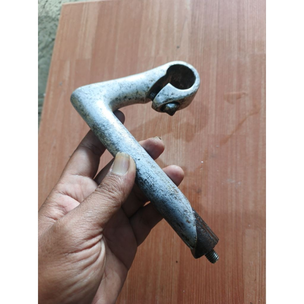 stem sepeda balap jadul alloy 8 cm second