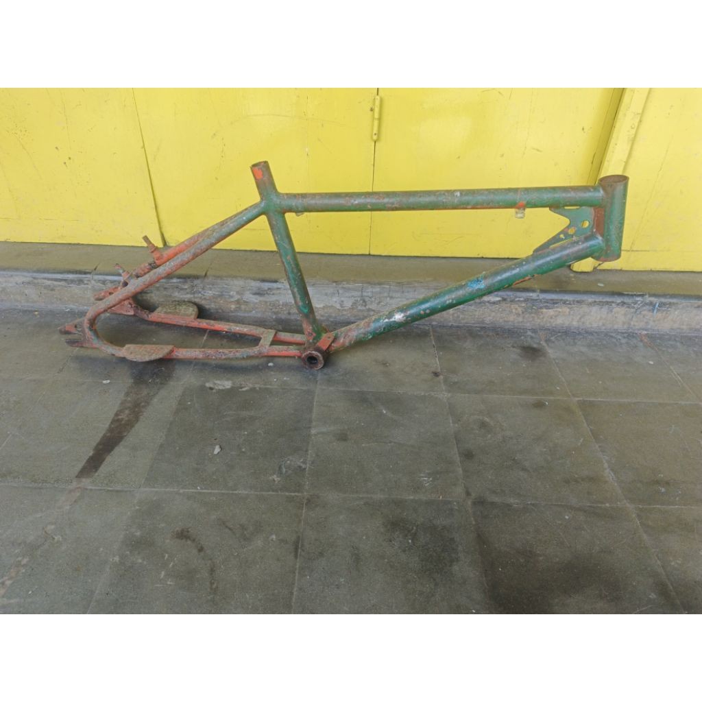 frame sepeda bmx olds school antiq second layak restorasi