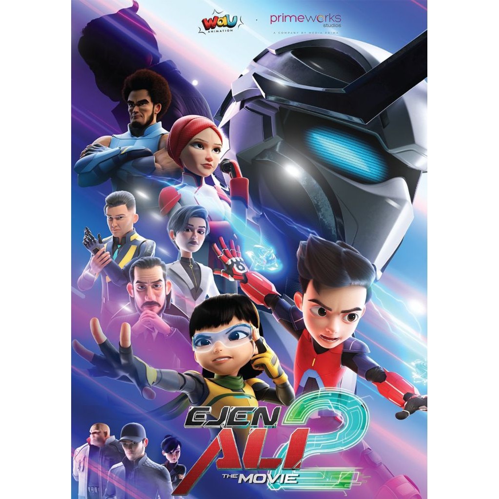 DVD Animasi Ejen Ali 2 (2025)