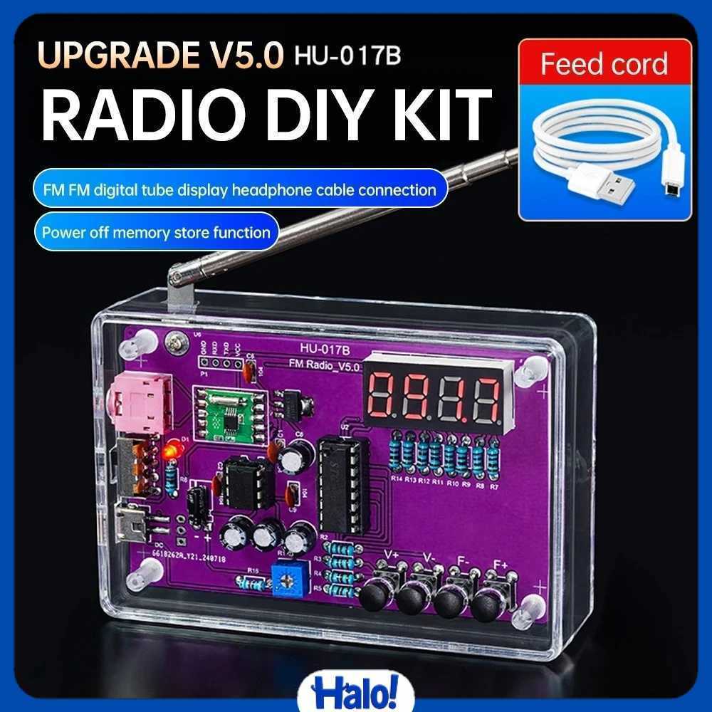 Radio FM DIY Portable RDA5807 Module Frequency 87-108MHz - HU-017B