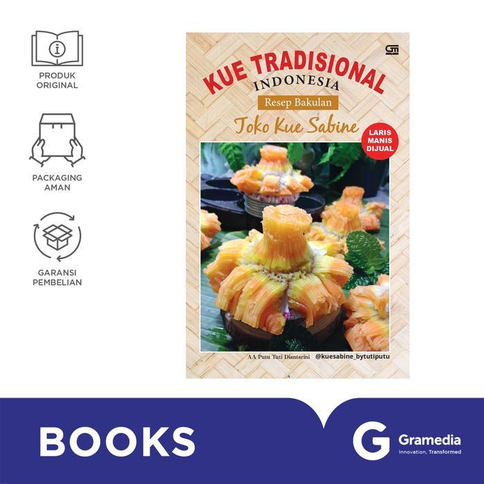 Buku Kue Tradisional Indonesia Resep Bakulan Toko Kue Sabine - -