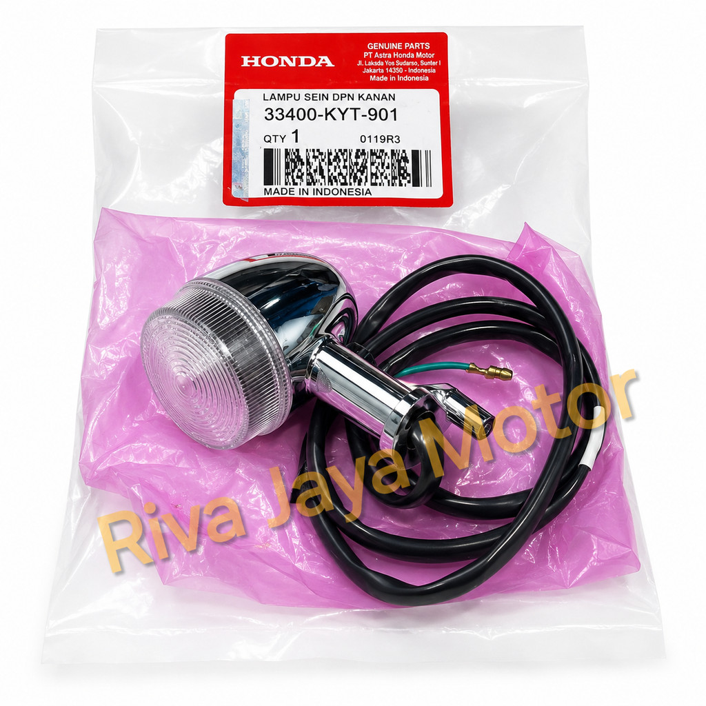 Lampu Sen Sein Depan Kanan Scoopy Karbu Old Original Ahm Astra Honda Motor 33400-KYT-901