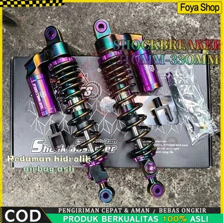 Zara SHOCKBREAKER BELAKANG TABUNG ATAS FASTBIKES 82 UK 290MM 310MM 330MM 340MM SHOCK UNIVERSAL BEBEK