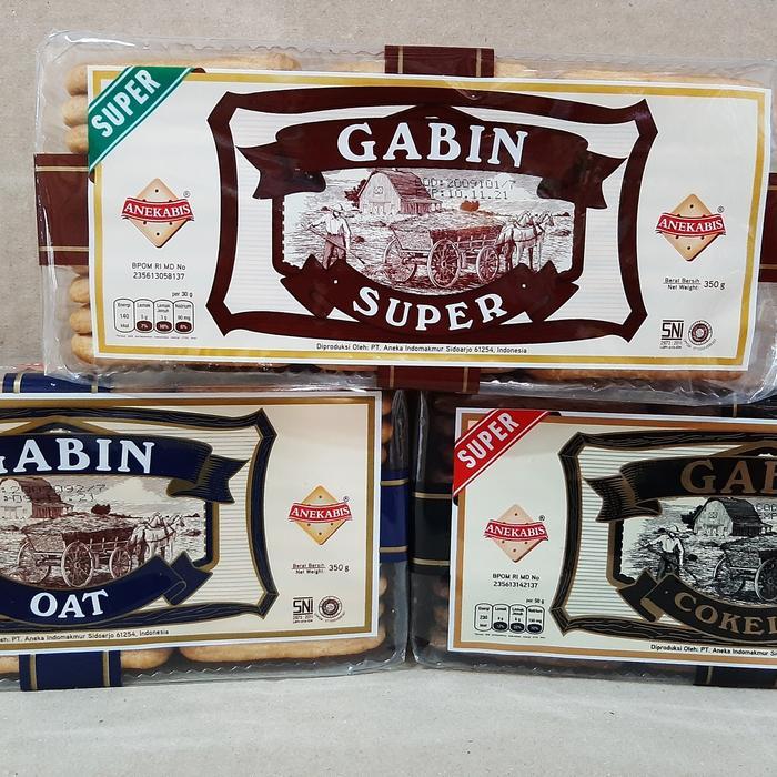 Gabin Anekabis / Biskuit Gabin - Oat