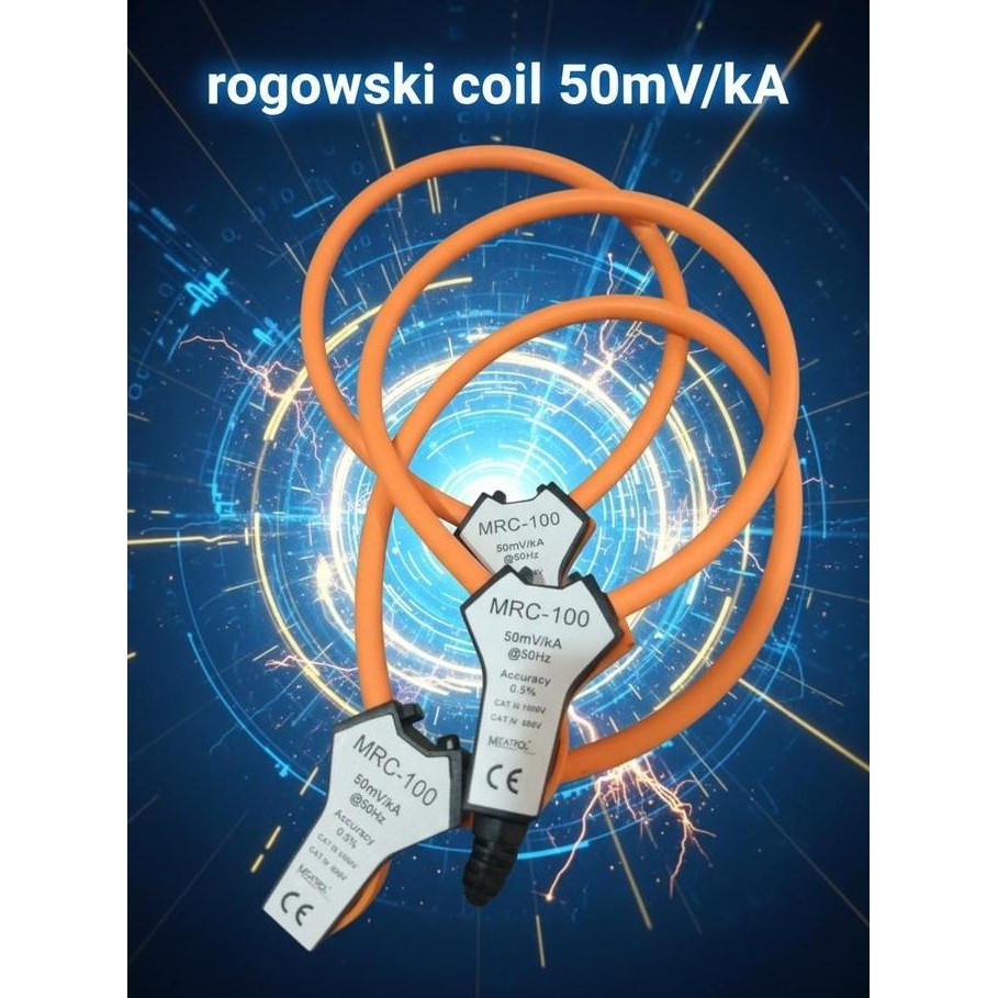 HARGA DISC - Rogowski COIL 600A MRC-100, rogowski coil 50 mV/kA