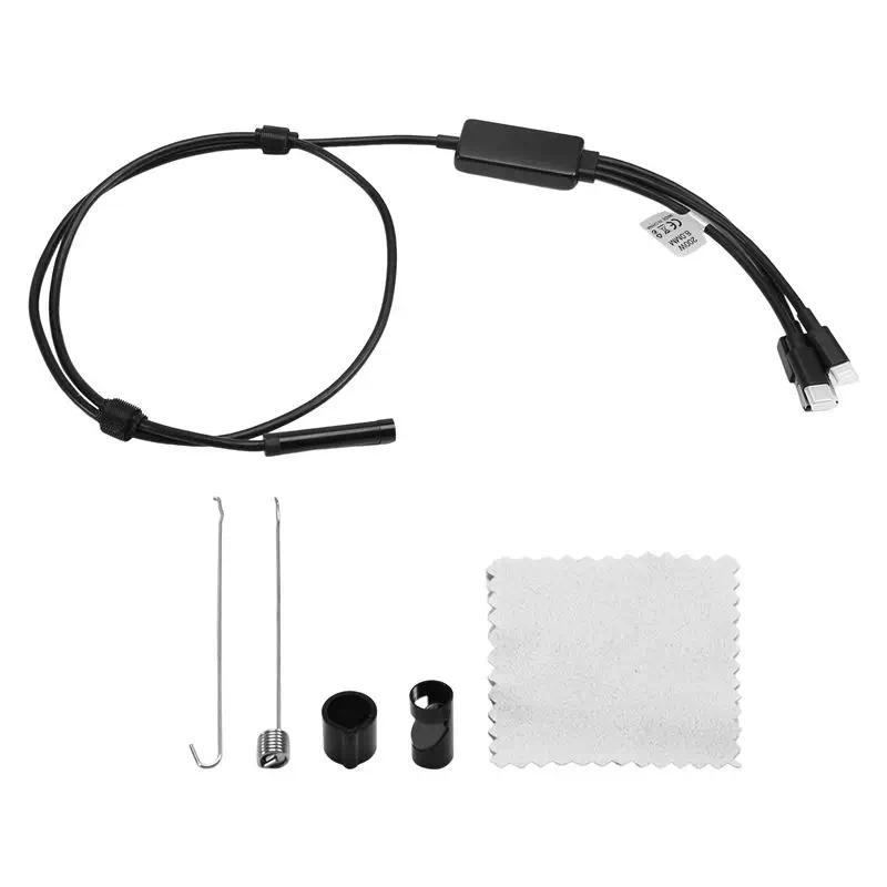 Stock Quantity Mobile Phone Endoscope High-Definition Endoscope High-Definition Endoscope 4-In-1 End