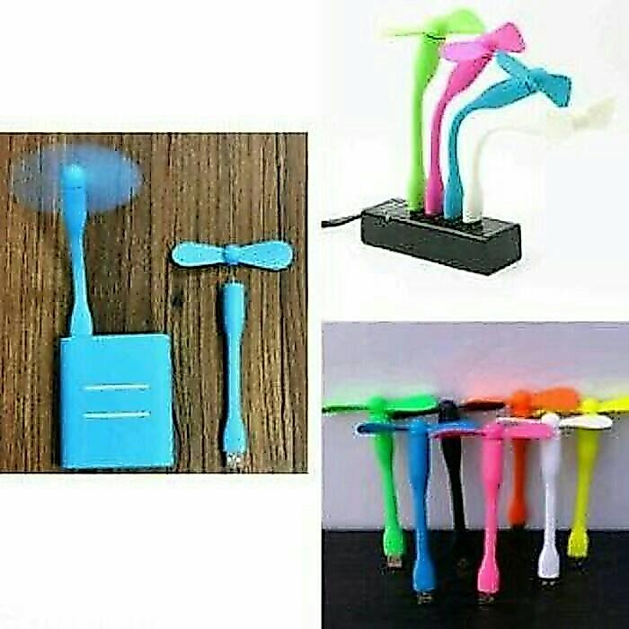 "New" kipas angin USB powerbank/PC stick mini FISTAR