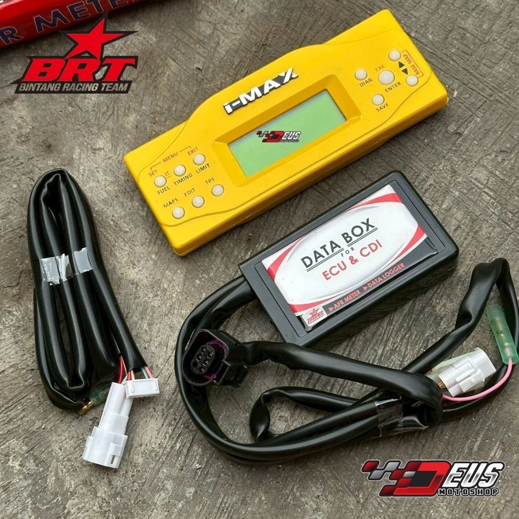 BRT Data Box AFR Meter Wideband ECU CDI Juken IMAX Injeksi Karburator Sensor O2
