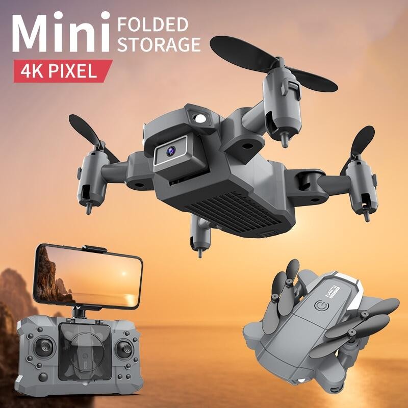 Drone Mini KY905 Lipat WiFi FPV Kamera HD 1080P 4K Quadcopter RC Drone Mode Tahan Ketinggian