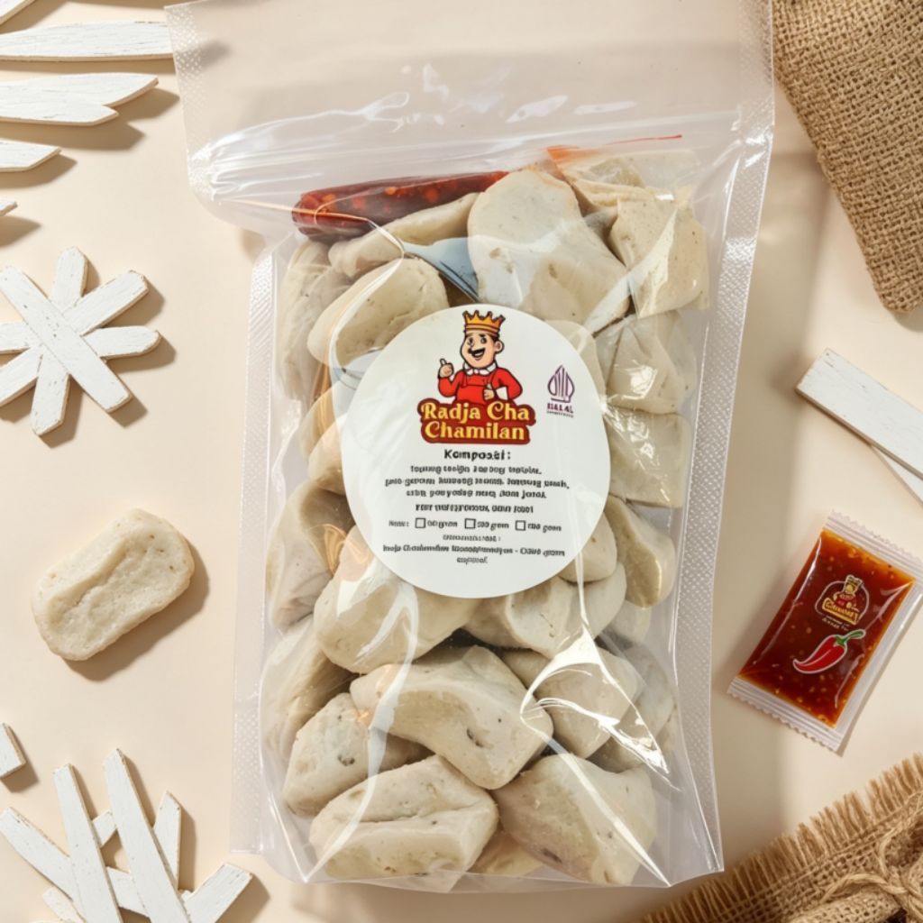 Basreng mentah Radja + chili oil