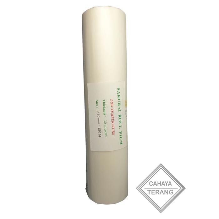 FLASH SALE - Plastik Laminating Roll Sakurai Doff Ukuran 350mm x 150M