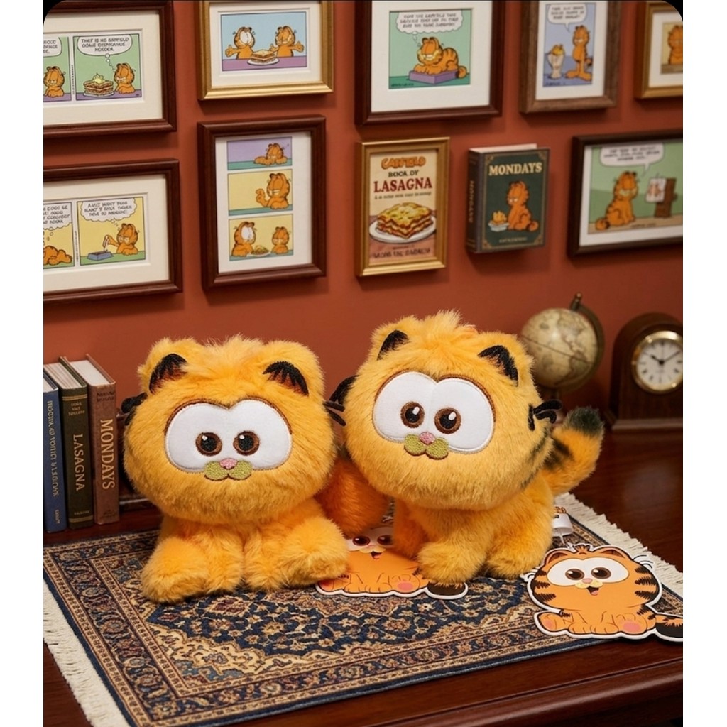 READY GANTUNGAN GARFIELD//KEYCHAIN GARFIELD AND FRIENDS//GANTUNGAN KUNCI GARFIELD//KEYCHAIN GARFIELD