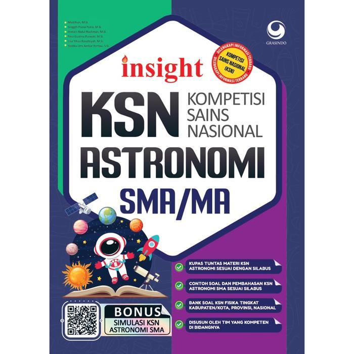 Gramedia Buku INSIGHT KSN (Kompetisi Sains Nasional) Astronomi SMA