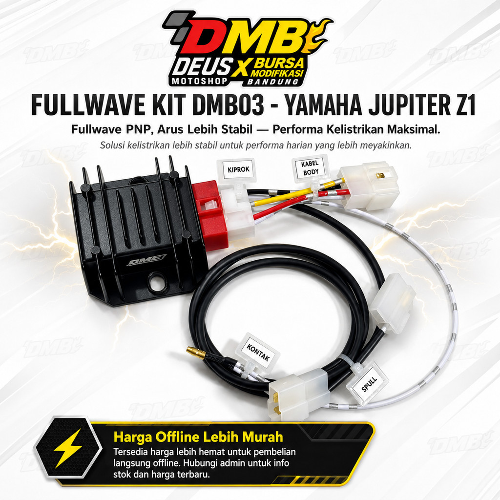 Kabel Full Wave DMB Yamaha Jupiter Z1 PNP Kiprok NMAX DMB02 DMB03 YGP