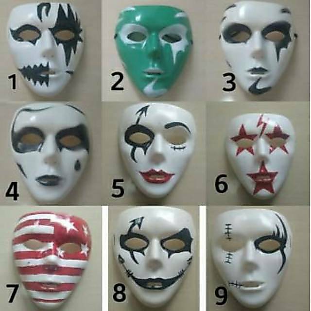 (READY STOK) Topeng jabbawockeez Urbex Urban Explorer Jabba joker Vendetta jabba wokez (TERLARIS)