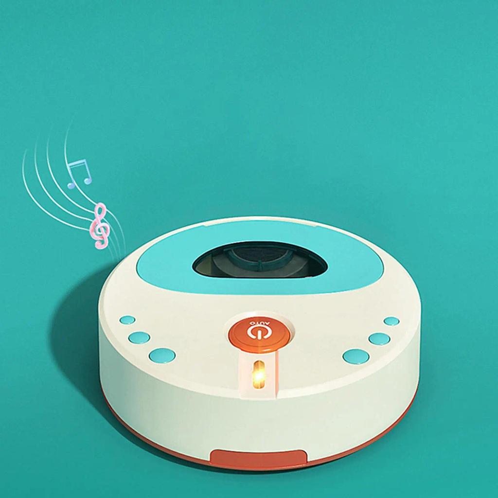 Interactive Role Play Vacuum Cleaner Toy for Children Educational Floor Sweeper Robot Pretend Play H