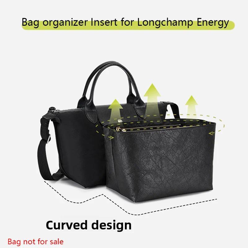 Bag Organizer Insert For Longchamp Energy Small Medium Mini Dupont Paper Support Insert Inner Bag Ac