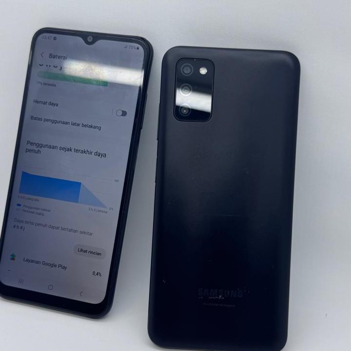 SAMSUNG A03s 4/64 second batangan resmi mulus