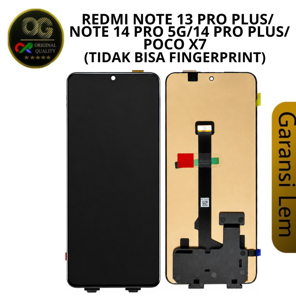 BB LCD Touchscreen Fullset Redmi Note 13 Pro Plus 5G / Note 13 Pro+ 5G / Note 14 Pro 5G / 14 Pro Plu