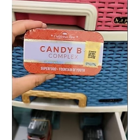 ( Terbaik) Candy B+ Complex Isi 12 pcs Orginal rasa jeruk