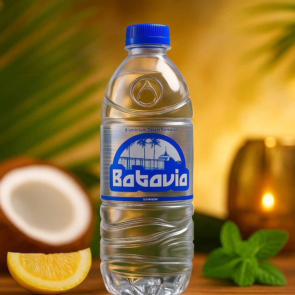 Air Mineral Batavia Botol 600ml 1 Dus Isi 24 Pcs