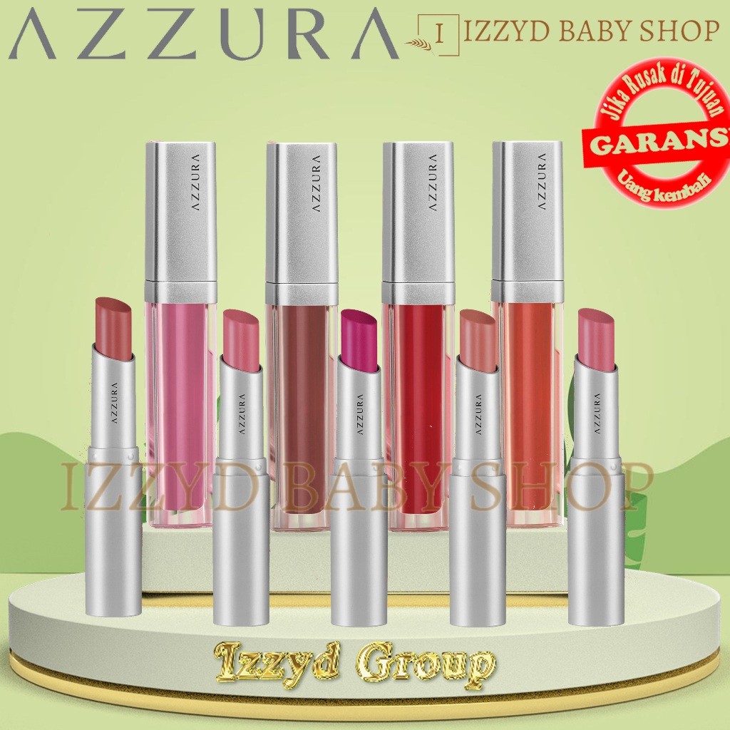AZZURA azzura Matte lipstik longlasting lipstik Lipcream tahan 12jam