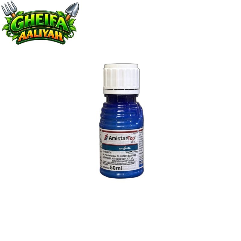 AMISTARTOP 25 EC 50 ML | FUNGISIDA OBAT JAMUR TANAMAN CABAI BAWANG TOMAT PADI JAGUNG HORTIKULTURA