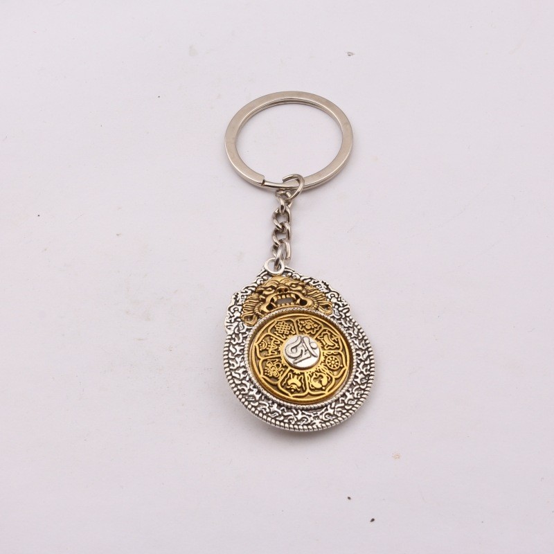 Gaya etnis, dua belas tanda zodiak, sembilan istana, gosip, gantungan kunci, liontin binatang penjag