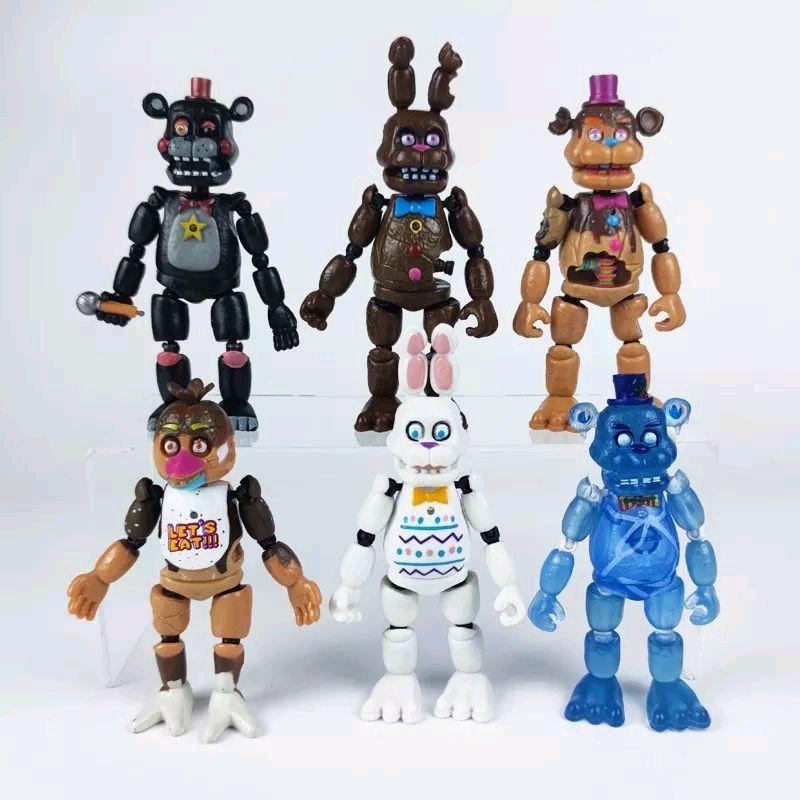 Action Figure FNAF Mainan Pajangan Five Nights At Freddys