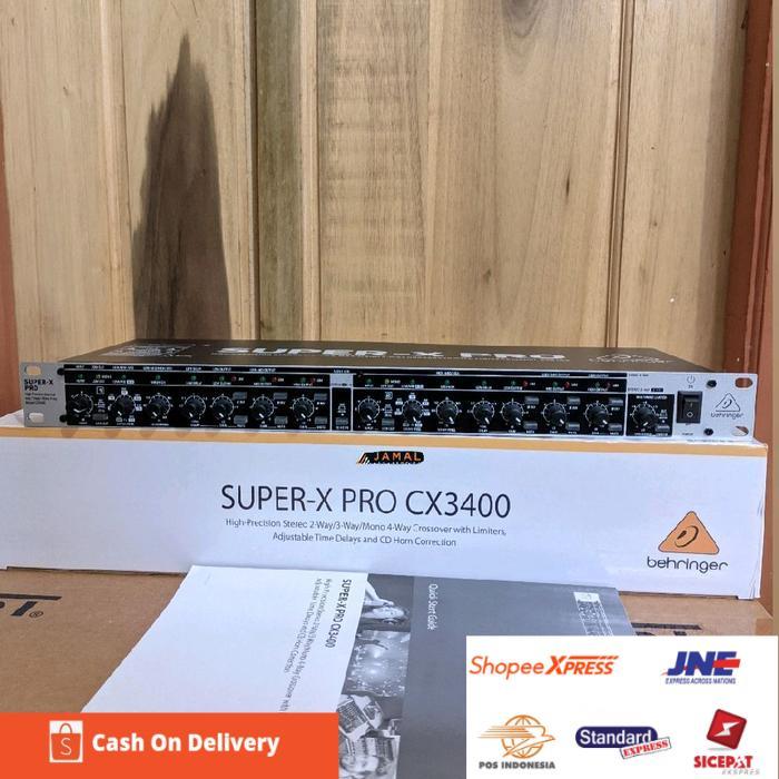 CROSSOVER BEHRINGER CX3400 CROSSOVER 4 WAY mono CX3400