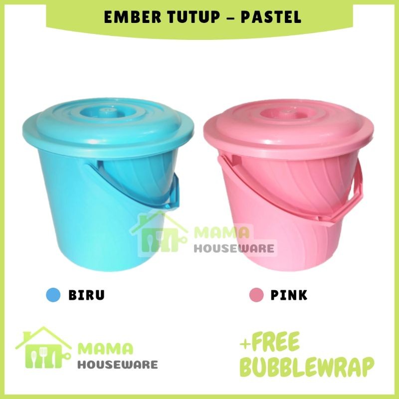 Ember Pastel / Ember Tutup / Ember Warna Tutup / Ember Besar / Ember