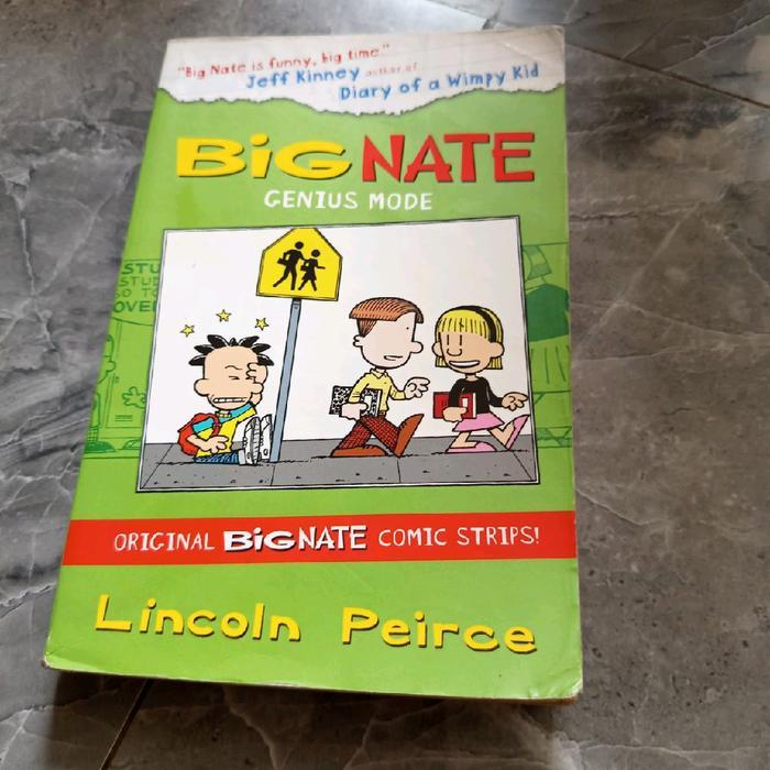 BIG NATE GENIUS MODE ORIGINAL BIG NATE COMIC STRIPSI-Lincoln Peirce-G1