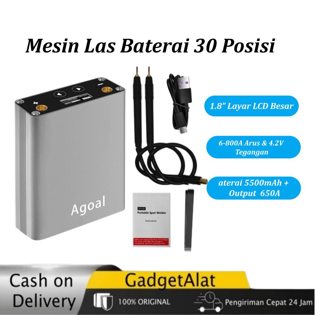 DH30 spot welding machine portable handheld spot welding lithium battery DIY welding 18650 spot repa