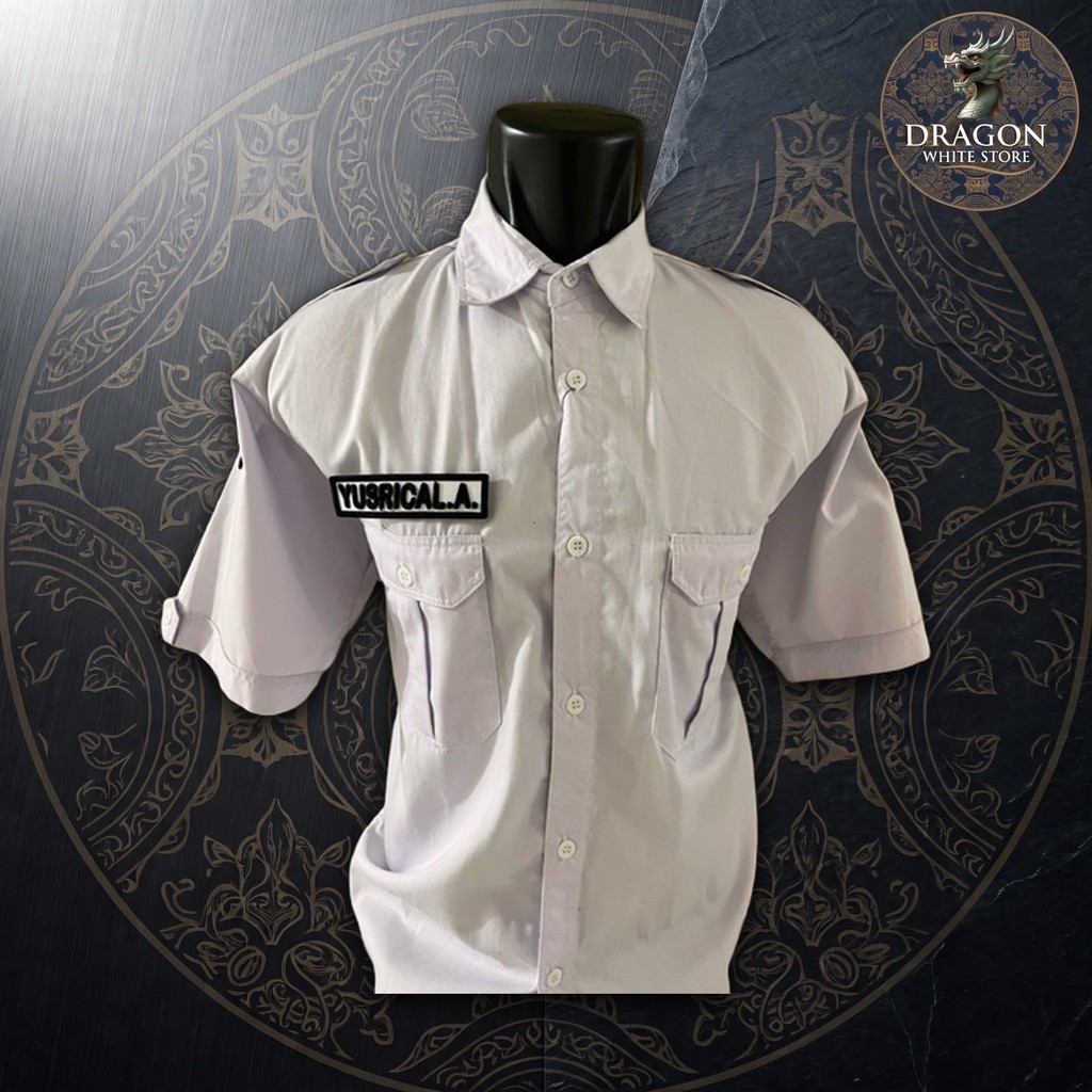 Kemeja KPU seragam KPU baju KPU putih pendek